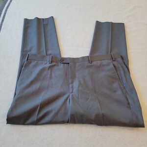 Santorelli‎ Dress Pants Mens 42 Gray Roma Loro Piana Wool Super 110s Made Italy